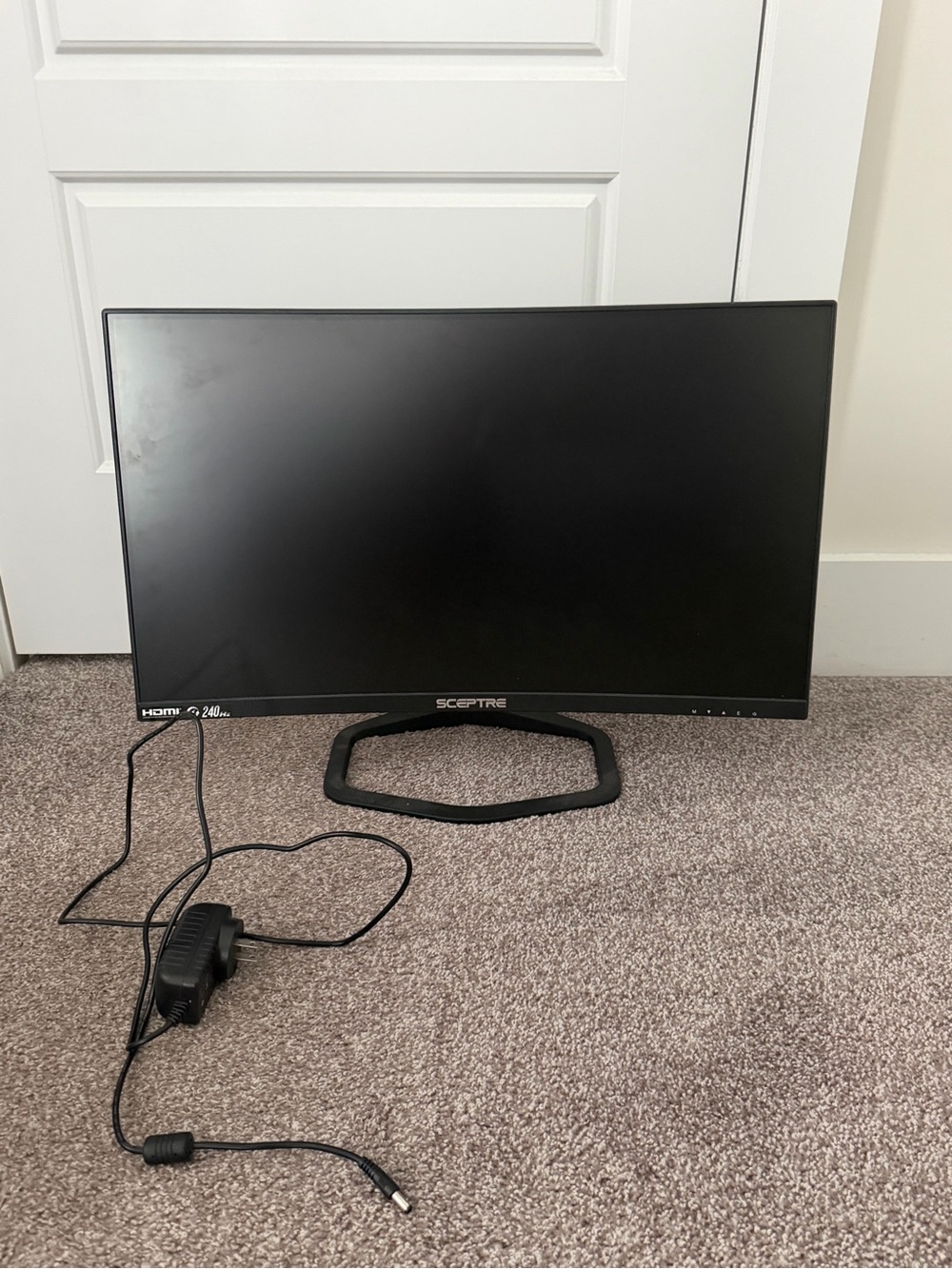 Sceptre Black 24" Curved Gaming Monitor